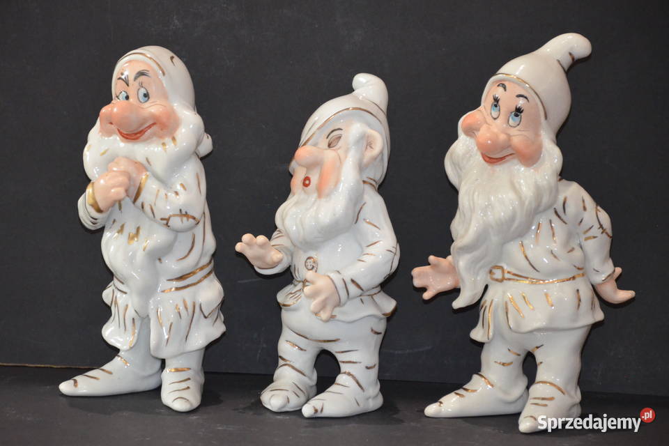 Roceram porcelana Królewna Śnieżka i Krasnoludki wielkopolskie Środa Wielkopolska sprzedam