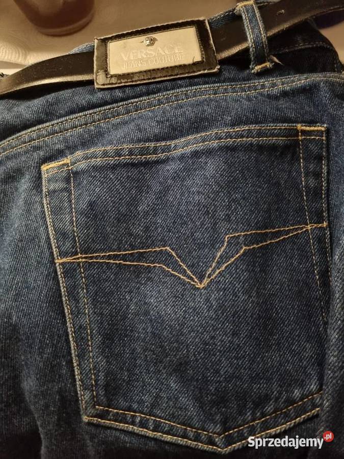 Spodnie jeansy denim Versace Jeans Couture Odzież codzienna Kielce