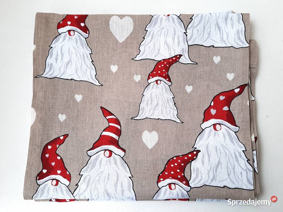 Firanka świąteczna Panel świąteczny 2 sztuki łódzkie Łódź