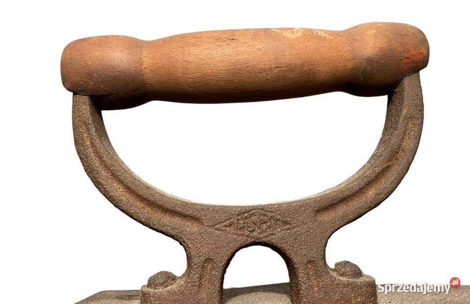 Stare żeliwne węglowe żelazko Warszawa