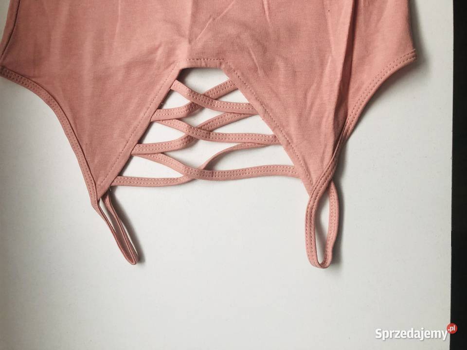 pudrowy różowy top Tally Weijl xxs 32 koszulka Topy i koszulki Toruń