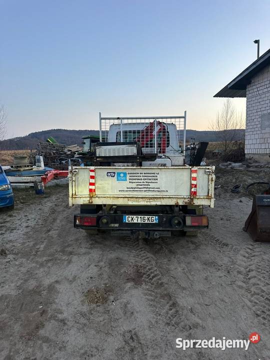 RENAULT MASTER II 25 DCI HDS Żuraw Skrzynia małopolskie Tymowa