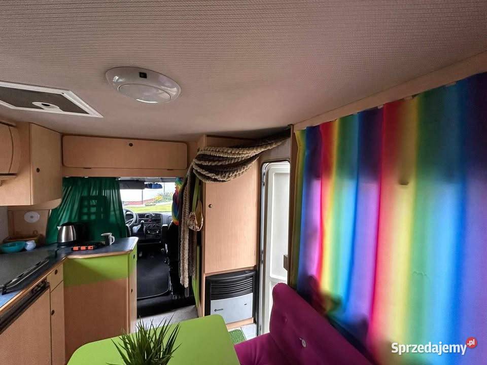Kamper Fiat Ducato Challenger Rok produkcji 1998 Motoryzacja Giżycko