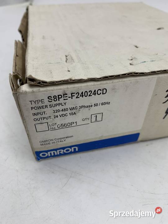 Omron S8PEF24024CD Zasilacz 24VDC 10A Warszawa