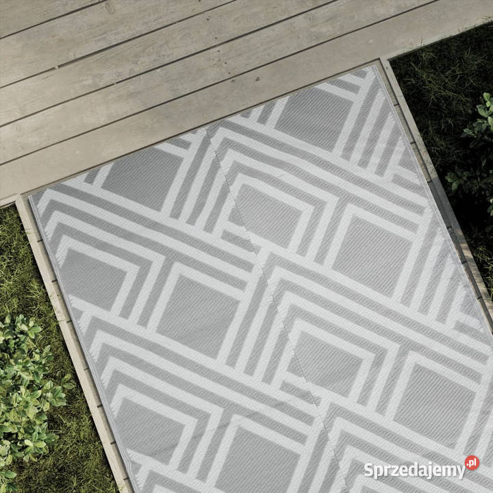 Dywan na zewnątrz szary 120x180 PP WM368562 Warszawa