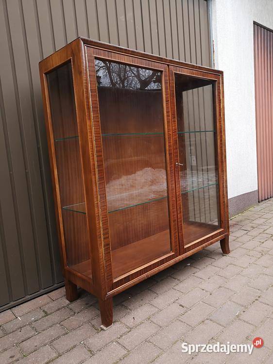 Witryna Serwantka Biblioteka ARTDECO Orzech Meble Swarzędz