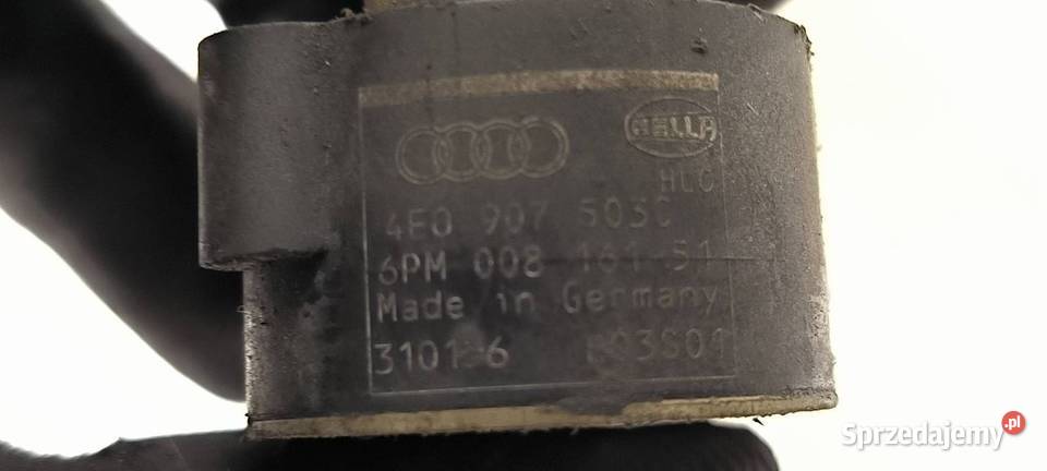 CZUJNIK POZIOMOWANIA AUDI A8 D3 W12 4E0907503C osobowe Części samochodowe
