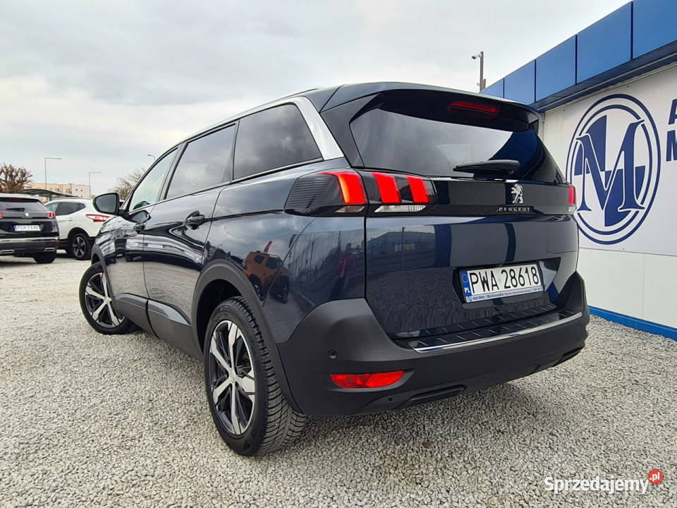 Peugeot 5008 7Osób Automat Navi 2xPDC Kamera komputer pokładowy Wągrowiec