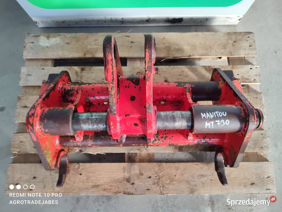 Adaptacja osprzętu Manitou MT 730