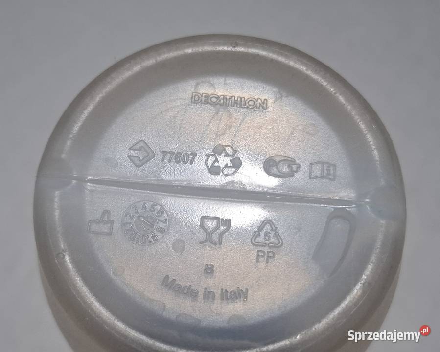 Bidon na wodę rowerowy 650ml 22x75 Decathlon Czeladź
