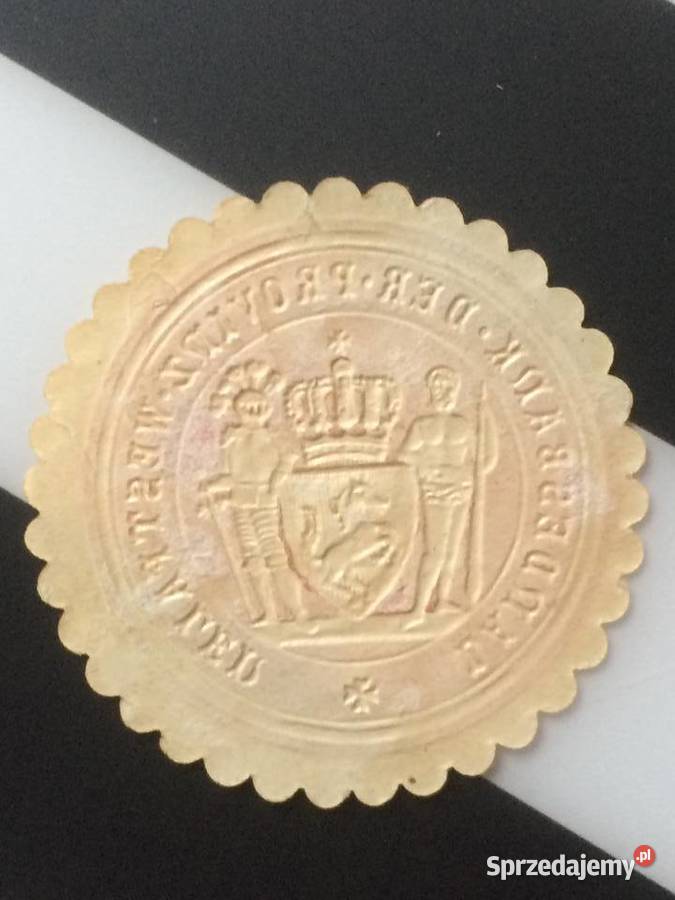 1004 Zalepka Niemiecka Banku Szczecin sprzedam