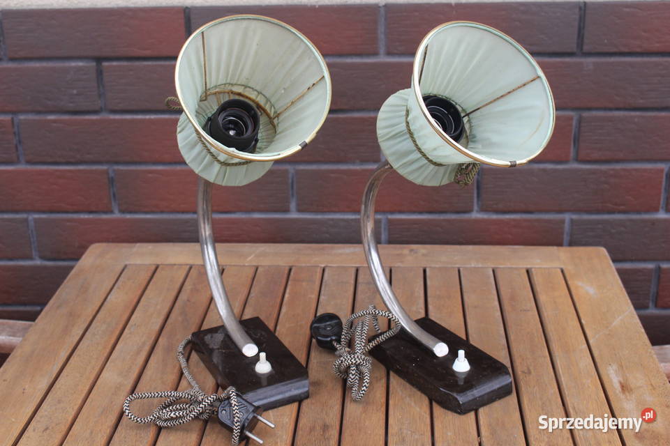 lampka art deco 2 wielkopolskie Kalisz