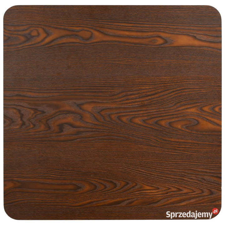 Stolik bistro ciemnobrązowy 80x80 MDF WM286434 mazowieckie Warszawa sprzedam