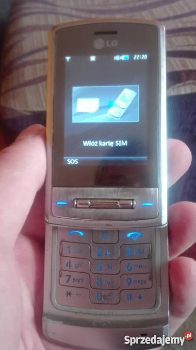 Telefon LG ke970 rozsuwany