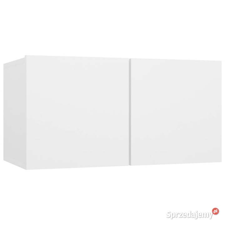 Szafki wiszące pod TV 3 białe 60x30x30 WM804510 Warszawa