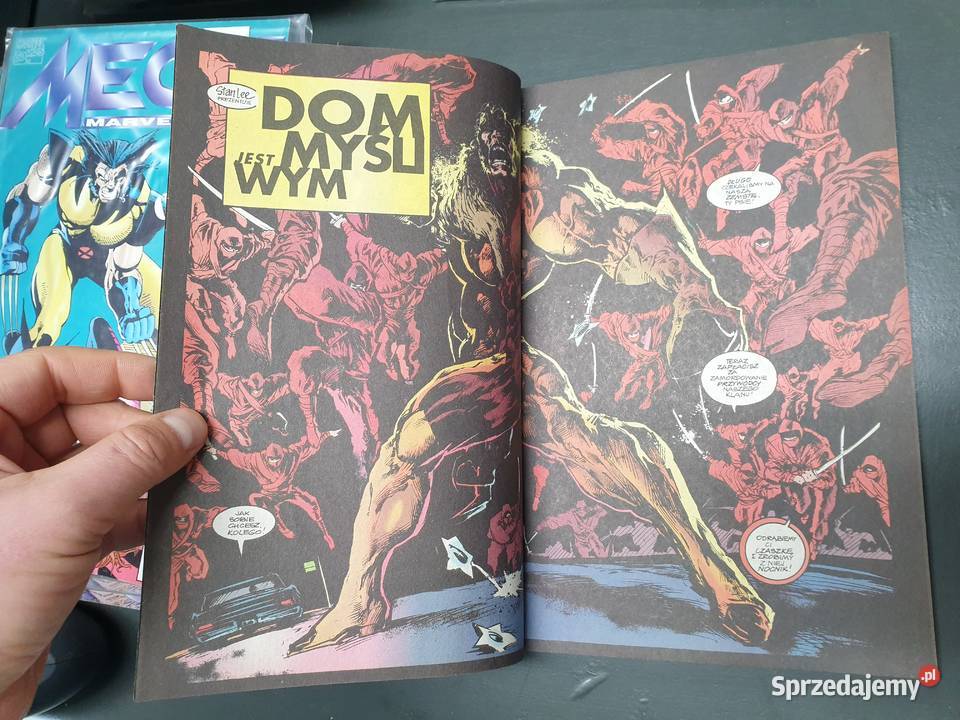 Mega Marvel 1 141997 Wolverine Sabretooth pomorskie sprzedam