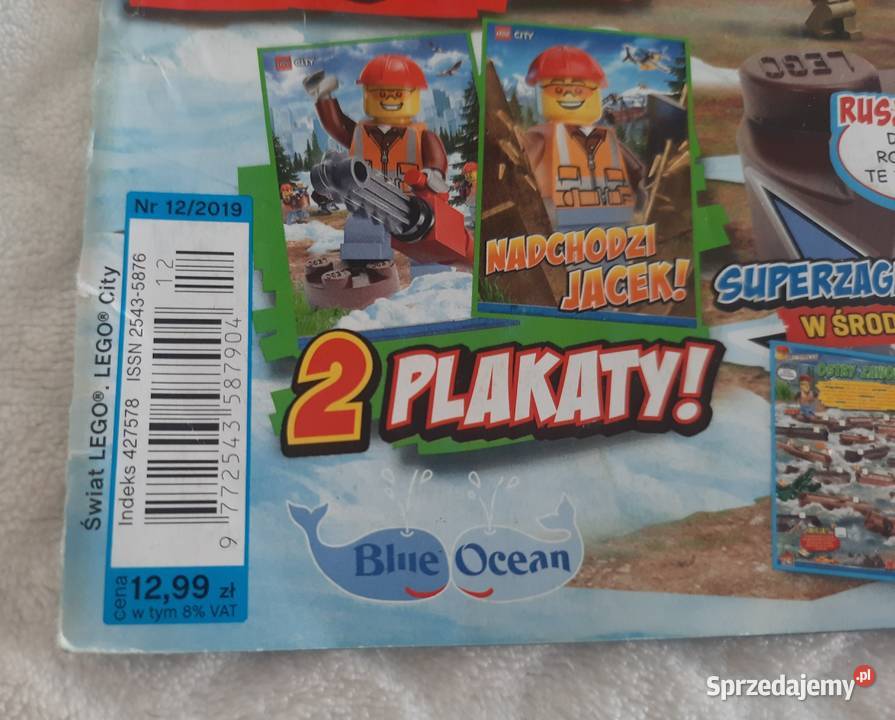 Lego City 122019 Blue Ocean Książeczki dzieci Książki dla dzieci Czeladź