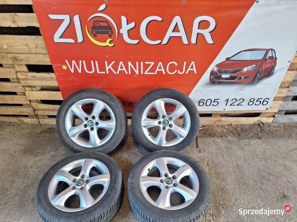 Alufelgi 5x100 15 ET43 SKODA Fabia Praktik sprzedam