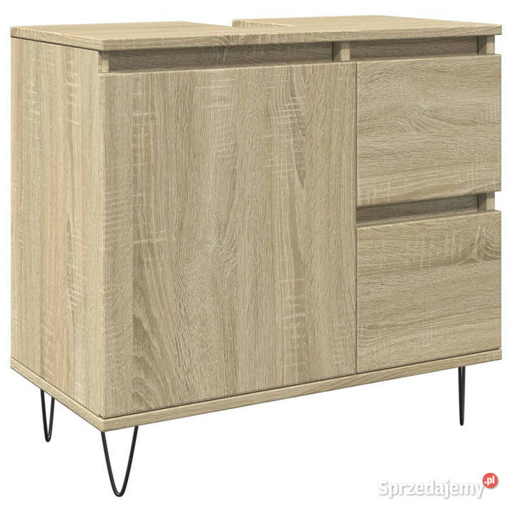 Szafka łazienkowa dąb sonoma 65x33x60 WM849677