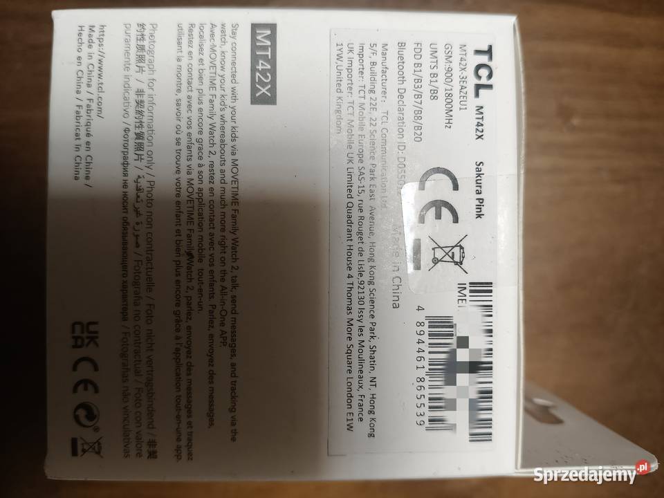 Smartwatch TCL mt42x SIM GPS Jaworzno