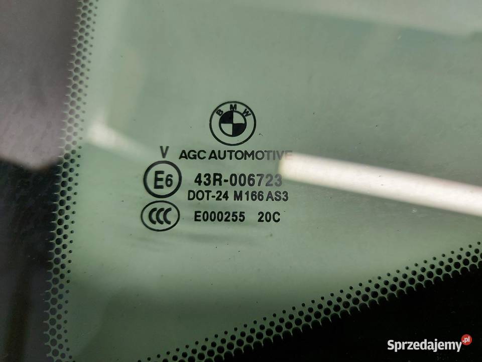BMW i3 i01 REX Szyba karoseryjna tył prawa AS3