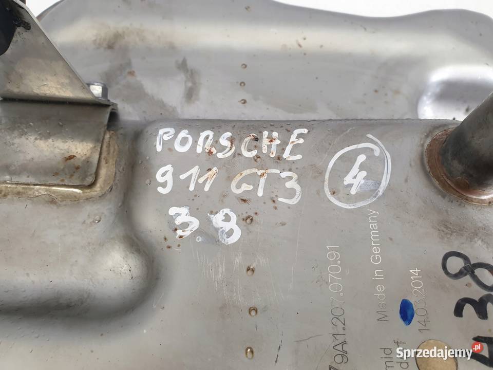 Porsche 911 GT3 38 ZBIORNIK OLEJU pojemnik osobowe lubelskie Rudka
