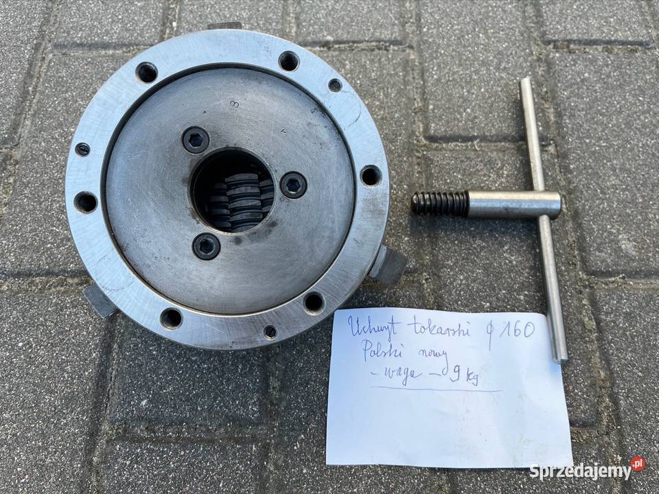 Nowy uchwyt tokarski 160 mm 3szczekowy Lublin
