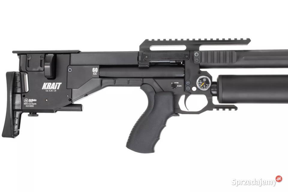 Wiatrówka AirMaks Krait X Tube 55 mm niekokesz Sporty strzeleckie i myślistwo Przyłęki