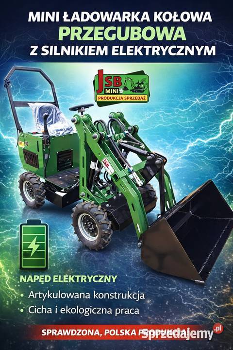 NOWA mini ładowarka kołowa przegubowa MSL116KN nie Toruń