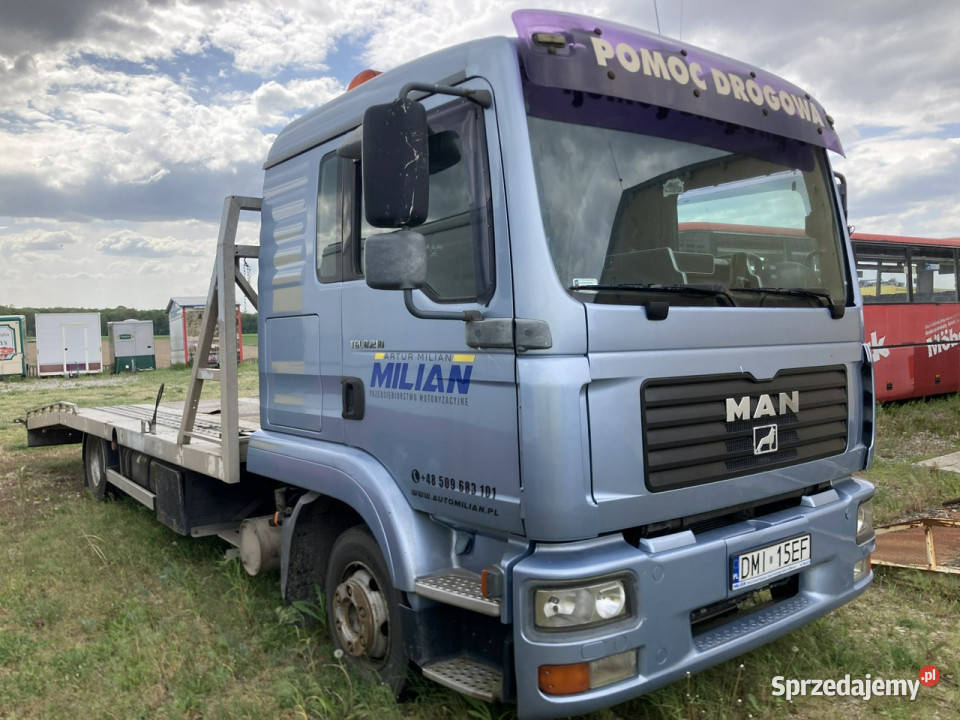 MAN TGL 8210 Pomoc drogowa Autolaweta x 2 MAN Syców
