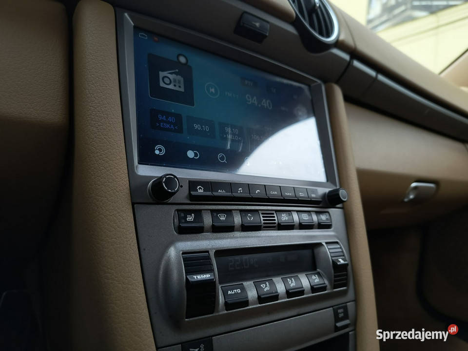 Porsche Cayman Manual 27 245 Brązowe Wnętrze klimatyzacja