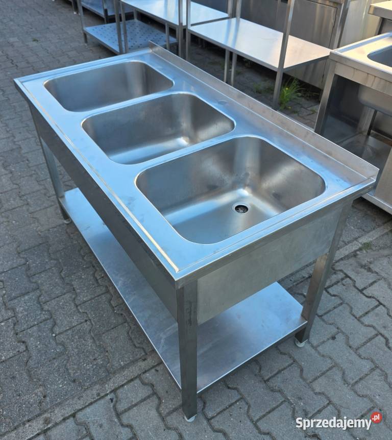 Zlew 3 Komorowy z Półką 1407085 M1837 N wielkopolskie Nowe Skalmierzyce