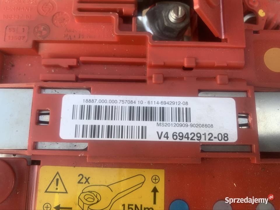 6942912 klema plusowa Bmw x1 e84 1 e81 3 e90 e91