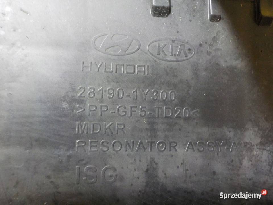 PICANTO II RIO i10 12 125 15r 86 G4LA rezonator