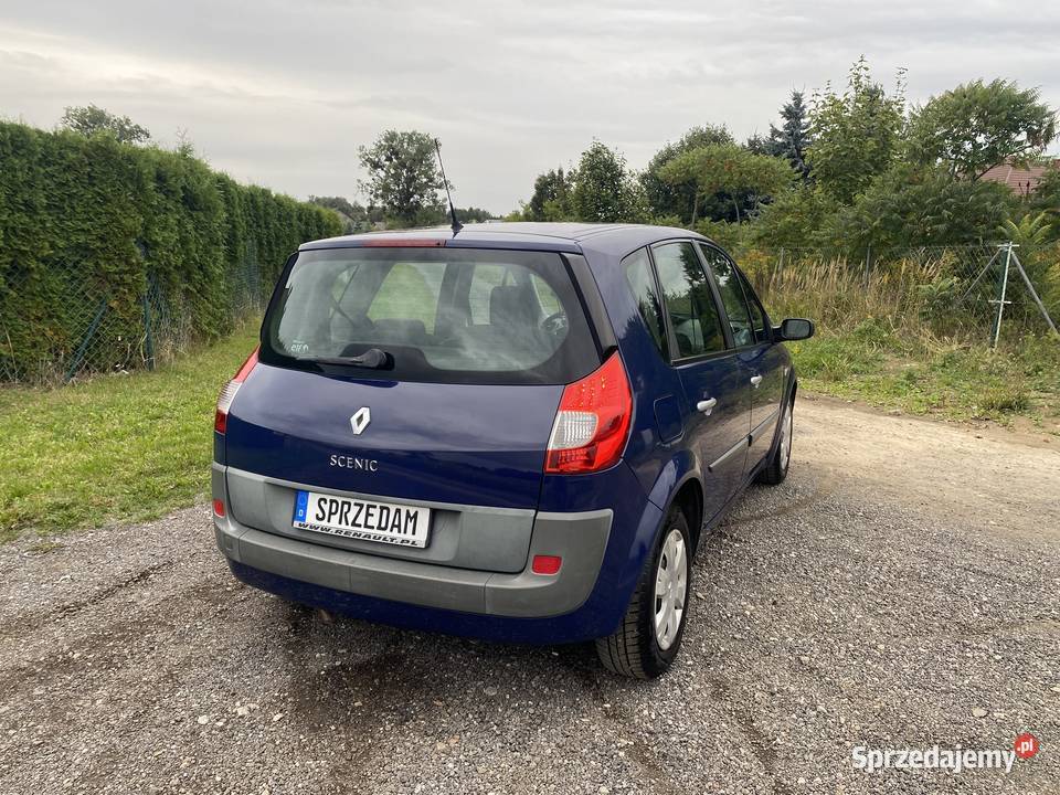Renault Scenic II 2008R 16BGAZ ŁADNY StanBDB Zamość