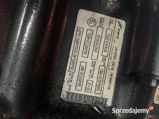 Silnik FPT F5GFL413D Case Farmall NOWY Jastrzębniki sprzedam