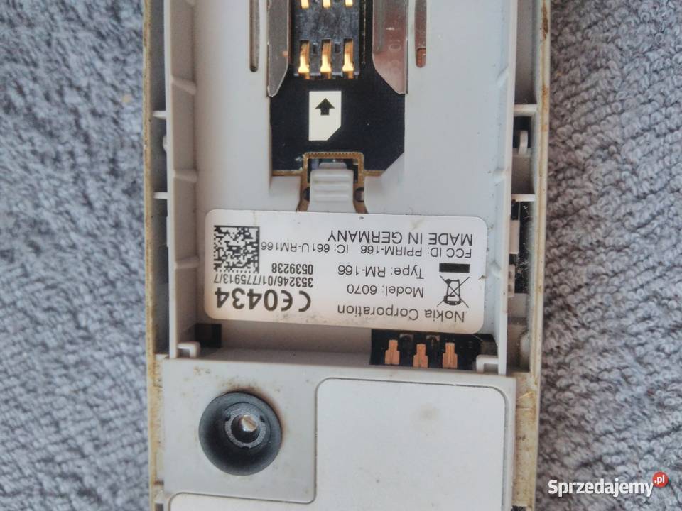 nokia 6070 rm166 rm166 telefon 166 świętokrzyskie Sandomierz