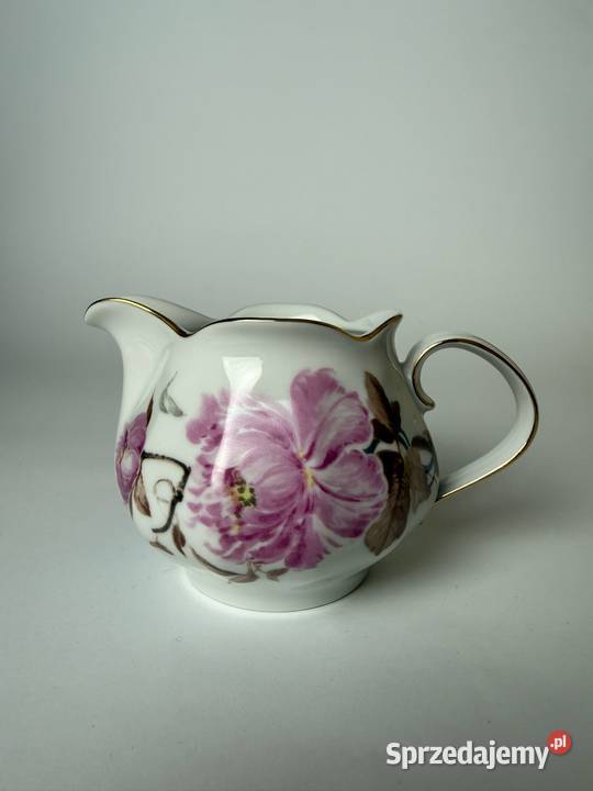 Pękaty mlecznik Ilmenau Porcelana NRD Motyw Kraków
