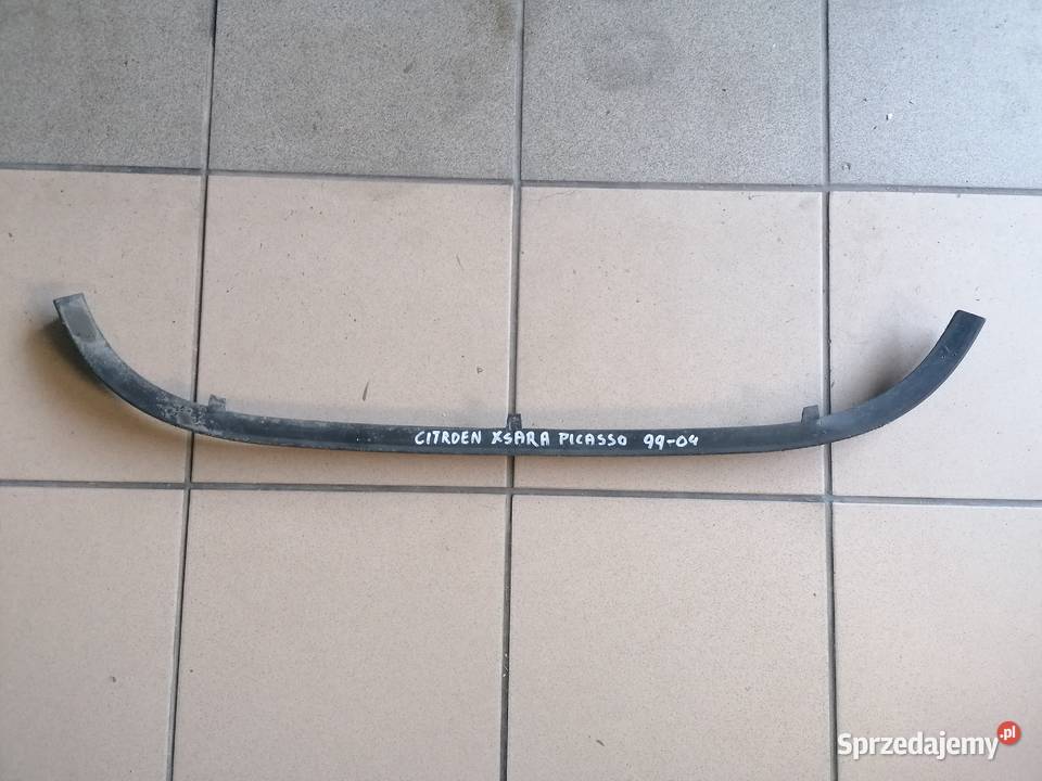 listwa środkowa pod zderzak przód 9631301277