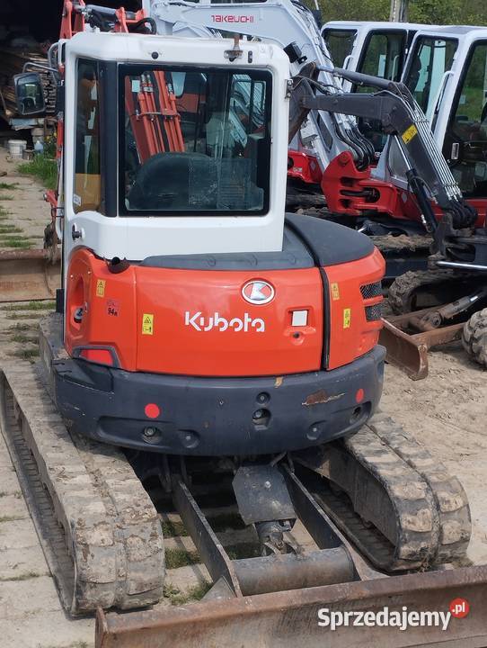 minikoparka kubota u48 5 ton Rok produkcji 2014 Sucha Beskidzka