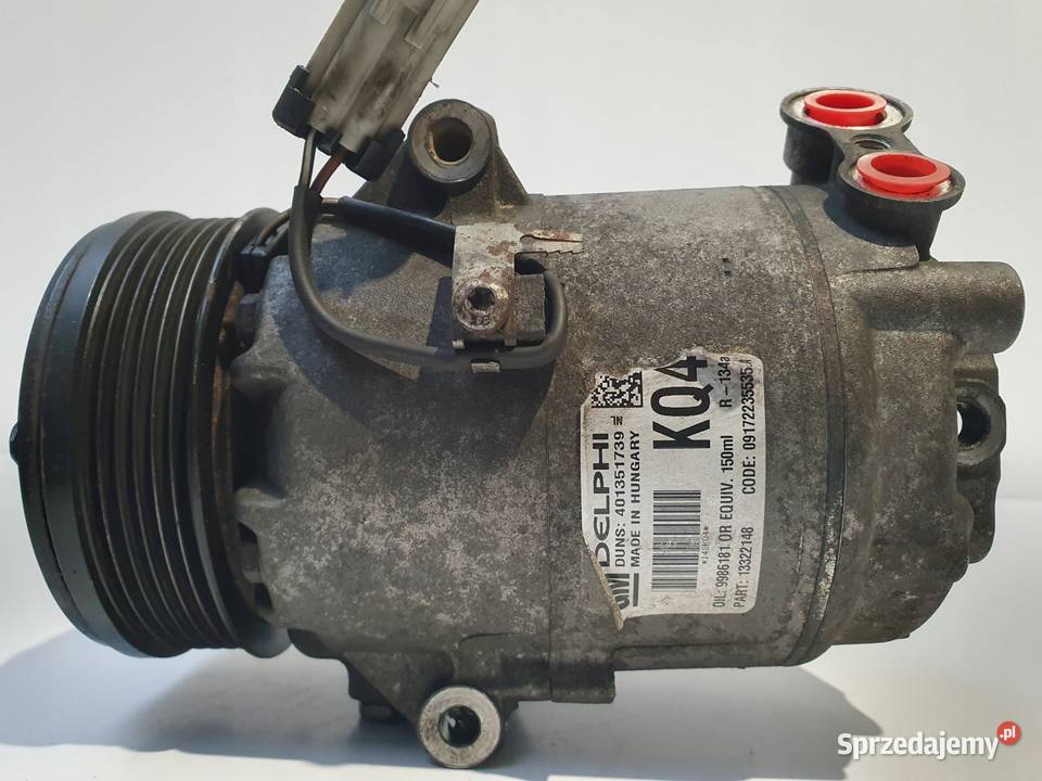 SPRĘŻARKA KLIMATYZACJI Opel Zafira B Astra J 17 osobowe Chełm sprzedam