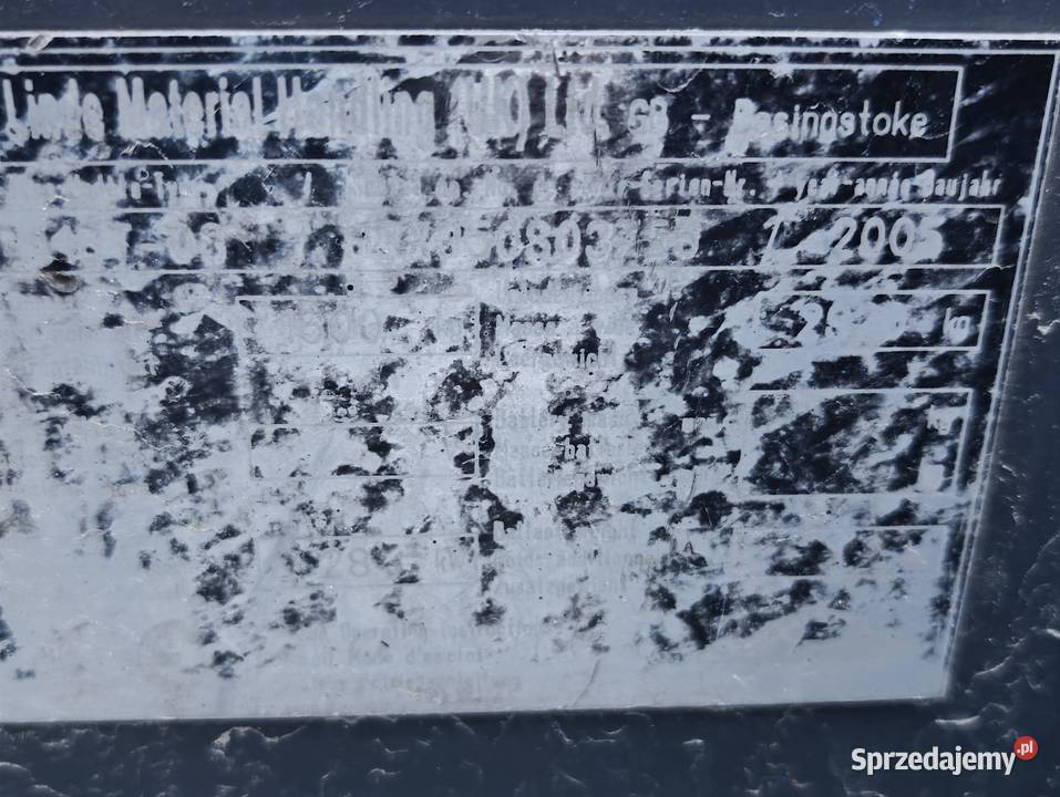 Wózek Widłowy Linde H16T Lpg Triplex 47m Wolny Sandomierz