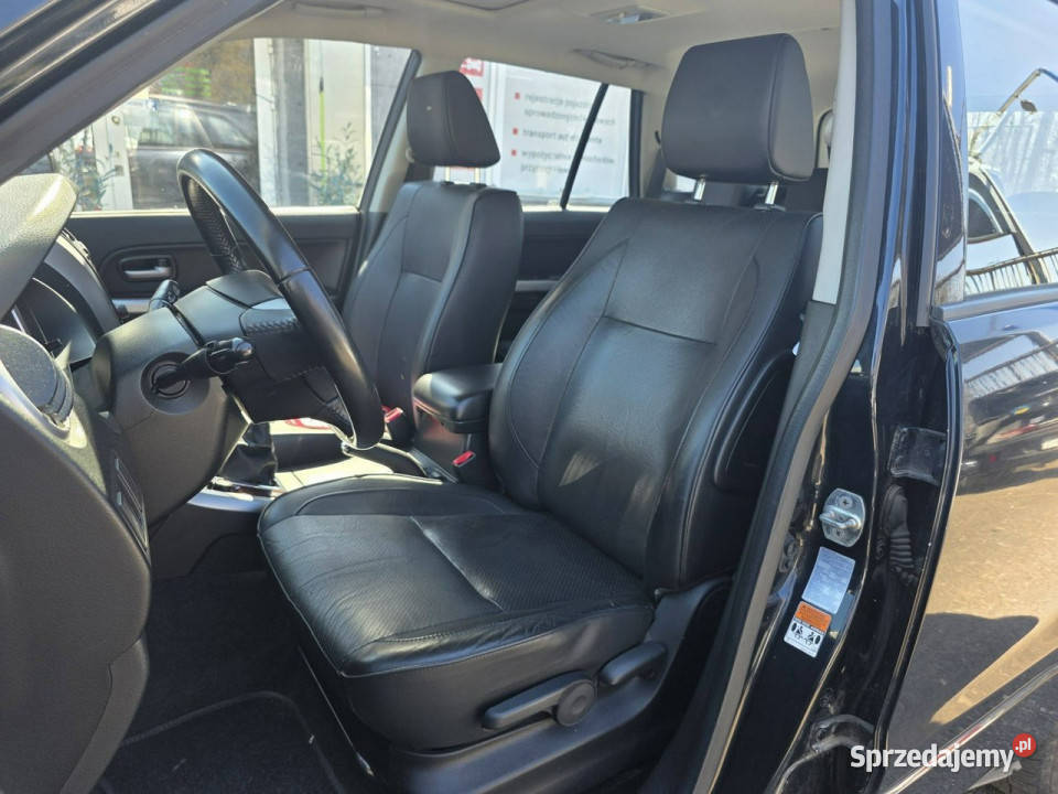 Suzuki Grand Vitara 19 DDIS 130 Skóra 4x4 czarny Słupsk
