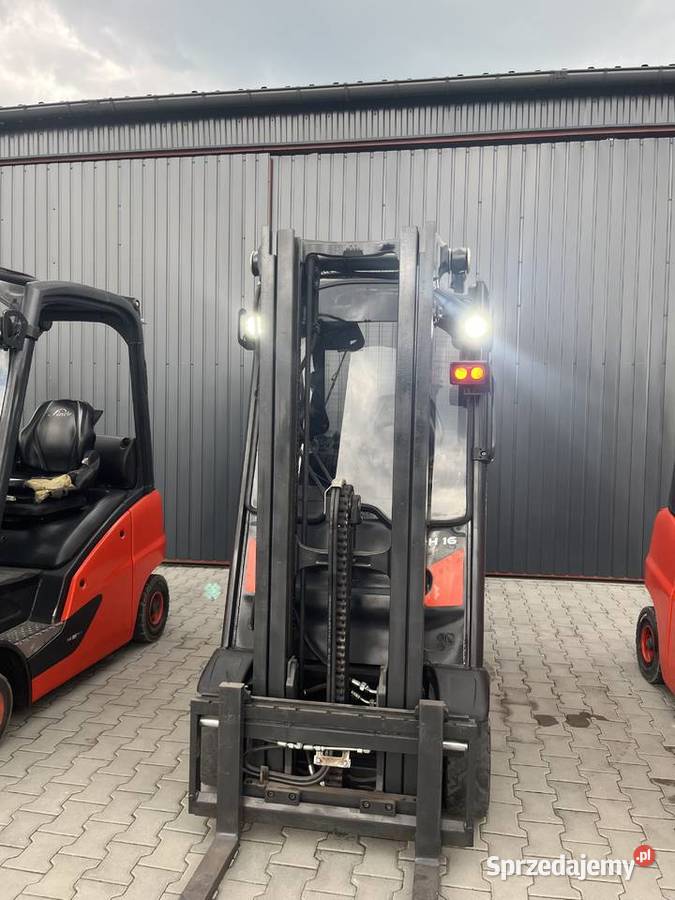 Wózek widłowy Linde H16 niski przebieg
