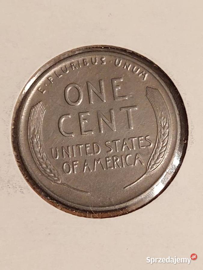 1 cent usa Lincoln 1943 s Żary