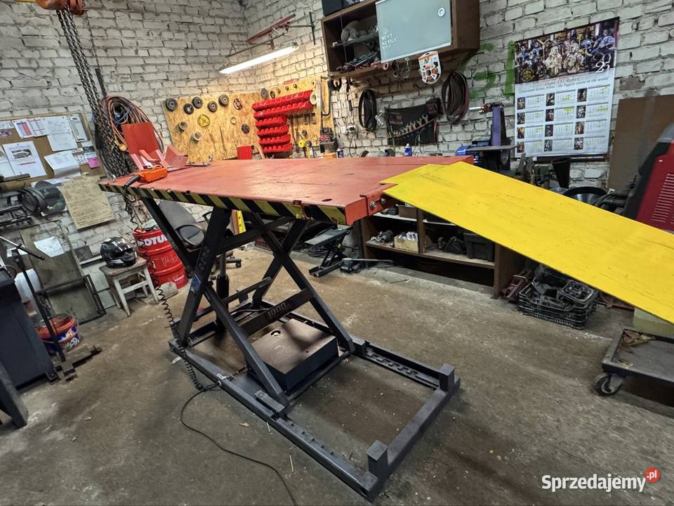Podnośnik nożycowy do motocykli i quadów Podnośniki motocyklowe Bełchatów sprzedam