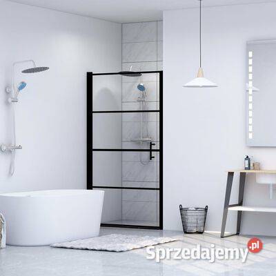 vidaXL Drzwi prysznicowe hartowane szkło 100x178 Warszawa
