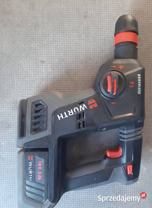 Młotowiertarka akumulatorowa WURTH MASTER ABH 18 lubuskie Zielona Góra