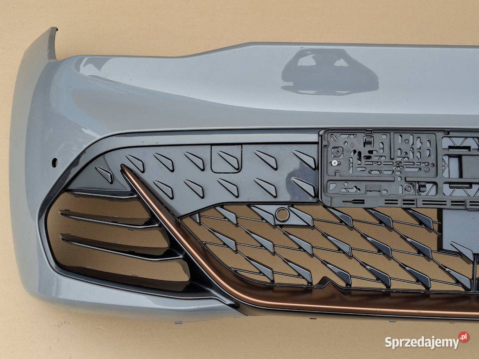 SEAT CUPRA BORN ZDERZAK PRZÓD PRZEDNI KRATKA PDC Zderzaki Motoryzacja lubuskie Bieleń