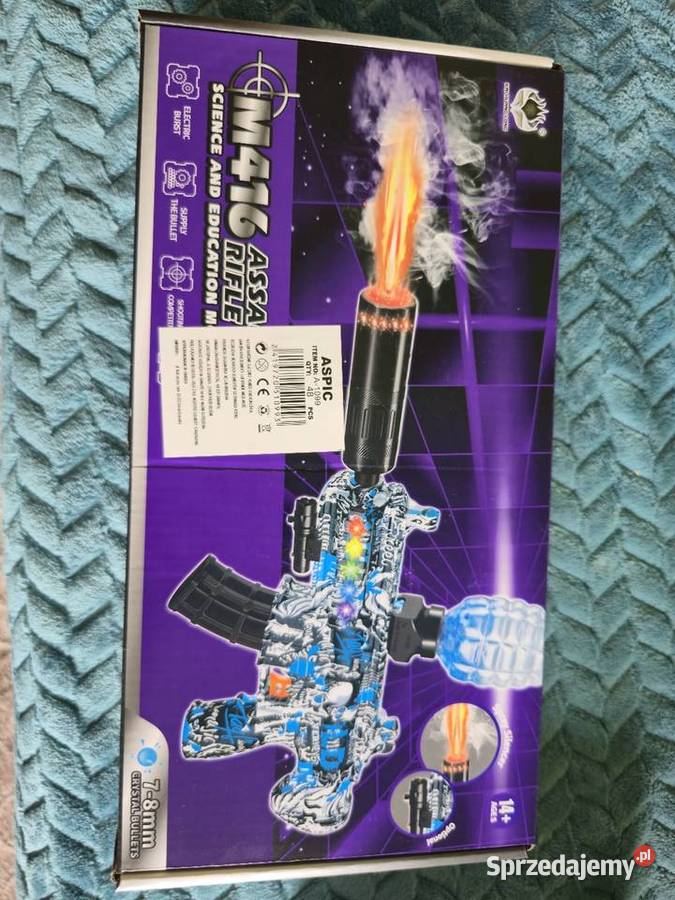 pistolet na kulki żelowe gel blaster stylizowany sprzedam